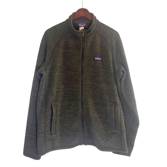 Patagonia Men’s Better Sweater Fleece Jacket – Green – Size Large - Picture 2 of 8